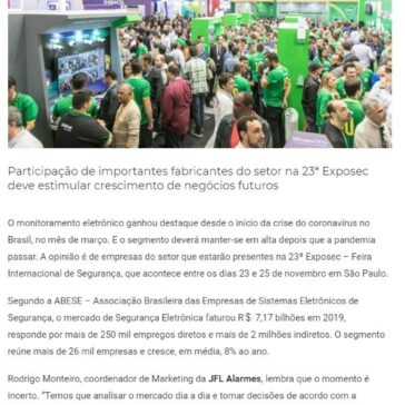 Crise da Covid-19 provoca aumento de produtos e soluções de monitoramento à distância – Digital Security