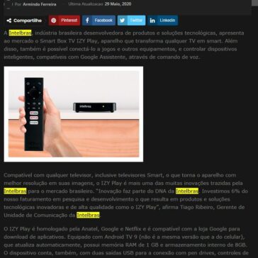Intelbras Lança Smartbox – Blog do Armindo