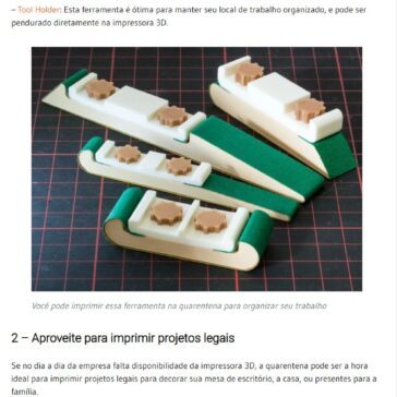 O que fazer na quarentena? (com impressora 3D) – Blog Wishbox