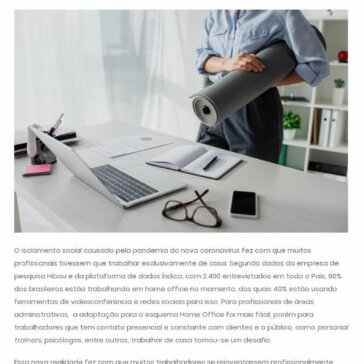 Como a internet auxilia profissionais autônomos a se reinventarem em tempos de pandemia – Dino