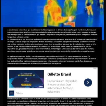 Coronavírus: como as câmeras térmicas podem auxiliar no combate a disseminação da doença – Rmax