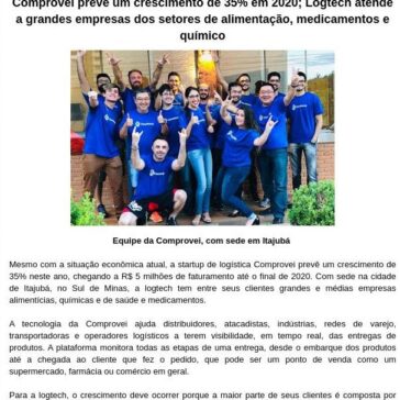 STARTUP DE LOGÍSTICA DE ITAJUBÁ VAI NA CONTRAMÃO DA CRISE – O Corvo-Veloz