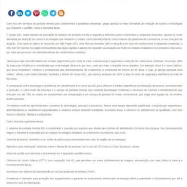 Grupo AXL desponta no mercado de segurança eletrônica – SEGS