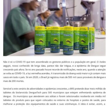 500 municípios podem se inscrever para receber Biolarvicida para combater a Dengue – Blog do Banana