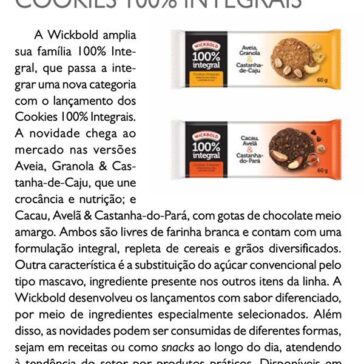 Cookies 100% integrais – Aditivos & Ingredientes
