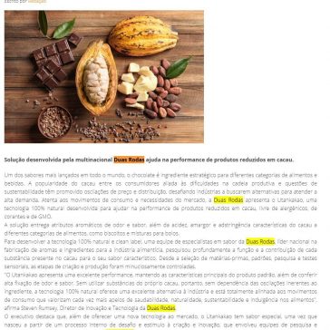 Tecnologia 100% natural – Mercado & Feiras