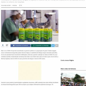 500 municípios podem se inscrever para receber Biolarvicida para combater a Dengue – Suburbio Online/BR