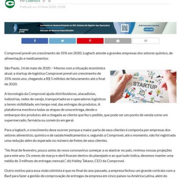 Startup de logística vai na contramão da crise – Revista Cobertura Mercado de Seguros