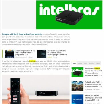 Uma nova box: Intelbras lança Izy Play com Android TV e integração com Assistente do Google – Tudocelular