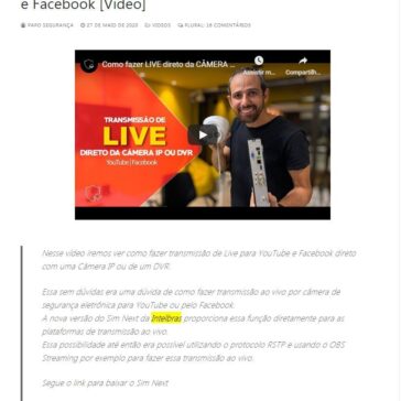 Como fazer LIVE direto da CÂMERA OU DVR | YouTube e Facebook [Vídeo] – Como Fazer