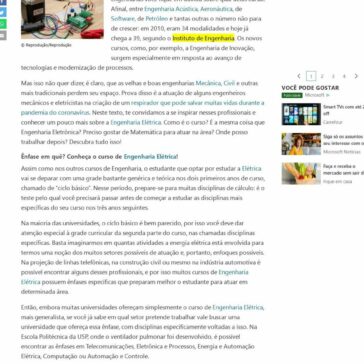 Engenharia Elétrica: conheça o curso e as oportunidades de trabalho – MSN Brasil