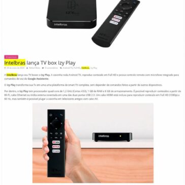 Intelbras lança TV box Izy Play – Inteligência Móvel
