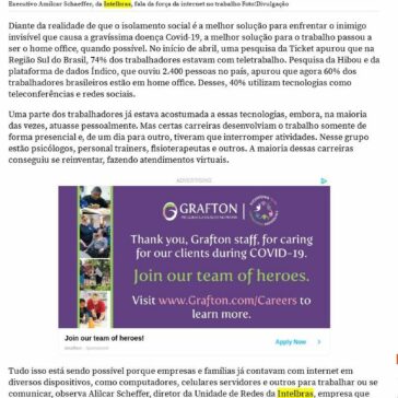 Como a internet facilita o trabalhho durante a pandemia – NSC Total