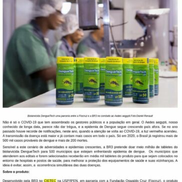500 municípios podem se inscrever para receber Biolarvicida para combater a Dengue – Jornal Evolução