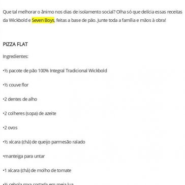 Quarentena pede coisas gostosas – JC Net
