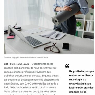 Como a internet auxilia profissionais autônomos a se reinventarem em tempos de pandemia – Falando da Notícia