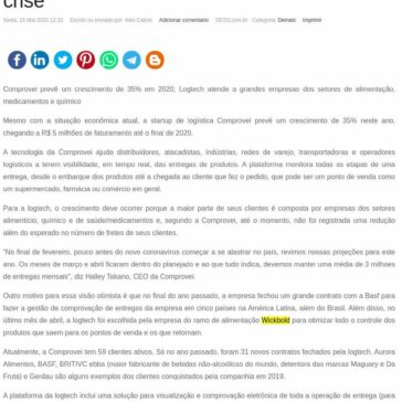 Startup de logística vai na contramão da crise – SEGS