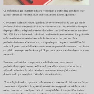 Como a internet auxilia profissionais autônomos a se reinventarem – Alfredo Júnior