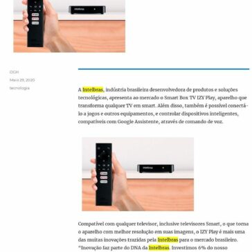 Intelbras lança Smartbox – Blog do Armindo – Open Geek House