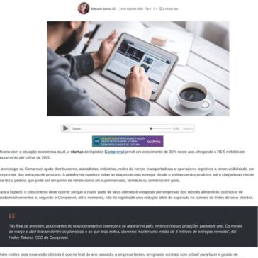 Startup de logística vai na contramão da crise – Siara News