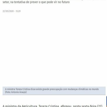 Tereza Cristina diz que abastecimento interno não está ameaçado por causa do aumento das exportações – O Popular (Online)