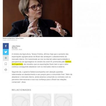 Tereza Cristina: exportação agropecuária em alta não ameaça abastecimento interno – UOL