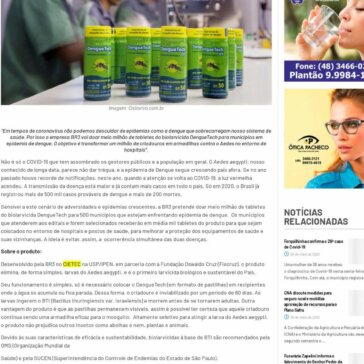500 municípios podem se inscrever para receber Biolarvicida para combater a Dengue – Olhar do Sul