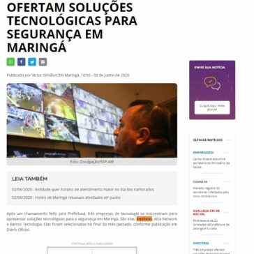 Três empresas ofertam soluções tecnológicas para segurança em Maringá – GMC Online