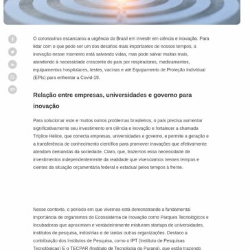 Inovação depende da tríplice empresa, universidade e governo – IT Fórum 365