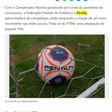Campanha digital relembra os melhores momentos do Paulistão 2020 – MSN Brasil