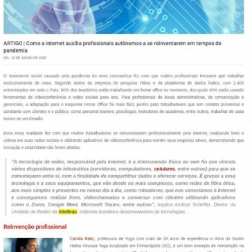 ARTIGO | Como a internet auxilia profissionais autônomos a se reinventarem em tempos de pandemia – Além do Click Tech