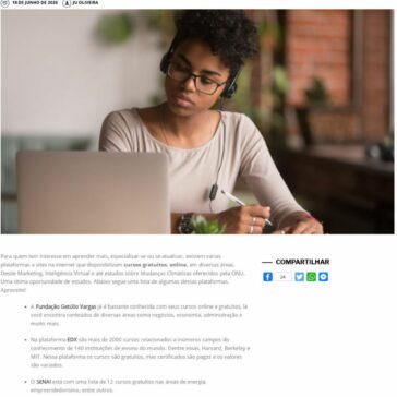 10 plataformas com cursos online e gratuitos para você se especializar – Portal VOZ DAS COMUNIDADES