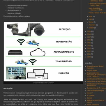 CFTV (Circuito Fechado de TeleVisão) – Básico – Trankeiras do Sickeira