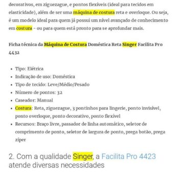 Máquina de Costura Reta: 10 opções para comprar em 2020 – Zoom