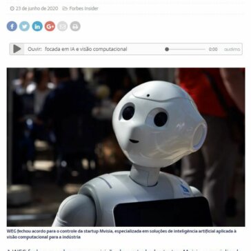 WEG compra startup Mvisia, focada em IA e visão computacional – Forbes Brasil (IG)