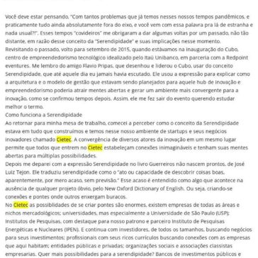 Como ficará a serendipidade e o “Novo Normal” para os empreendedores? – Channel 360