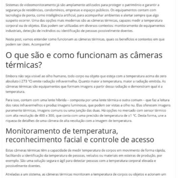 Câmeras térmicas: o que são e como funcionam – Revista Tecnologia 360