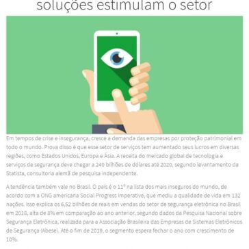 Segurança patrimonial: novas soluções estimulam o setor – Logos Control