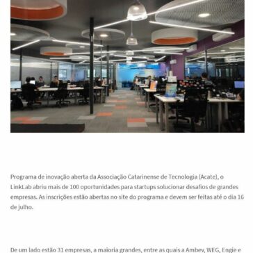 Startups têm mais de 100 alternativas para fornecer a grandes empresas em SC – ResumoCast