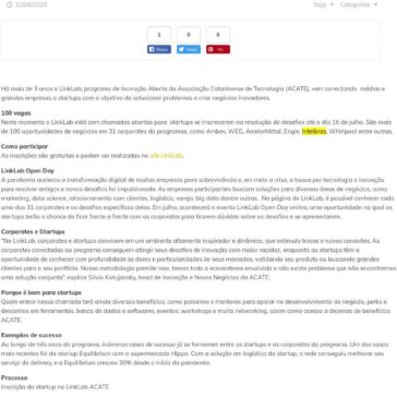 LinkLab da ACATE abre chamada para 100 startups – Floripa Manhã