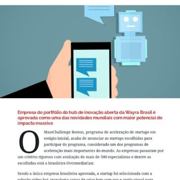 Startup brasileira é selecionada para o MassChallenge Boston – Gene PME