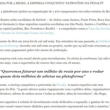 Montar tabela de campeonato dá trabalho. O iFut é uma plataforma digital para organizar torneios de futebol amador – Projeto Draft