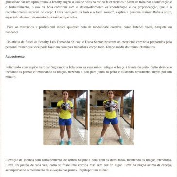 Exercícios com bola para turbinar o treino em casa – Estrela da Manhã