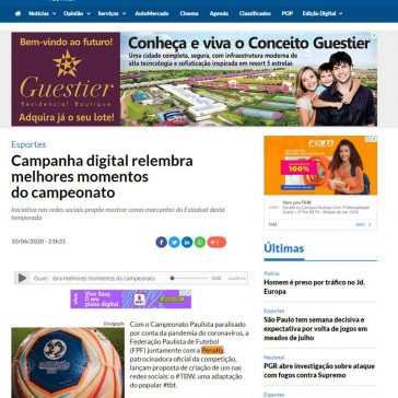 Campanha digital relembra melhores momentos do campeonato – JC Net