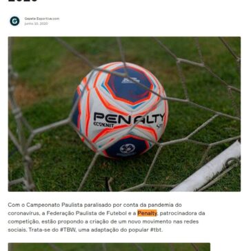 Campanha digital relembra os melhores momentos do Paulistão 2020 – One Football