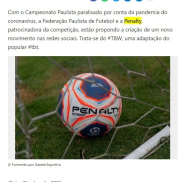 Campanha digital relembra os melhores momentos do Paulistão 2020 – MSN Brasil