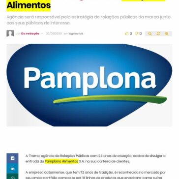 Trama é a nova agência da Pamplona Alimentos – Abc da Comunicação