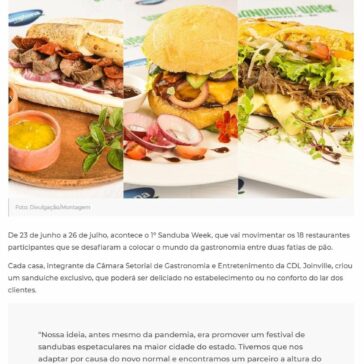 1° Festival de Sanduíches de Joinville começa nesta terça-feira (23), veja os participantes – O Correio do Povo