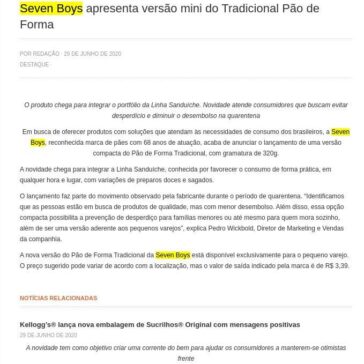 Seven Boys apresenta versão mini do Tradicional Pão de Forma – Revista IT
