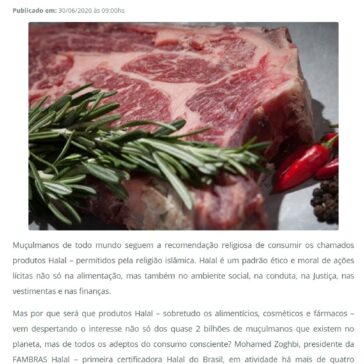 Segurança alimentar torna-se principal atrativo do alimento Halal – Portal do Agronegócio